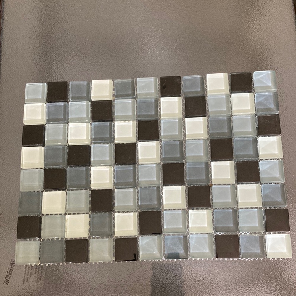 Glass tile 12” x 8.75” sample